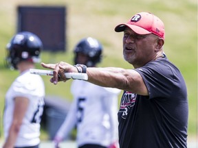 'For us, there are some plays, some drives where we look like a good offensive team. Then there are breakdowns,' says Redblacks quarterbacks coach/offensive play caller Joe Paopao.