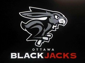 OTTAWA BLACKJACKS LOGO.