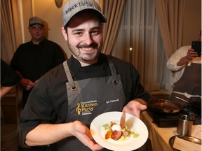 Ian Carswell prepared Milkhouse Lamb for the Ottawa edition of "Canada's Great Kitchen Party."