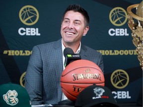 Mike Morreale, Commissioner and CEO of the Canadian Elite Basketball League (CEBL) announced the new Ottawa BlackJacks team coming to Ottawa Wednesday (Nov. 20, 2019) at TD Place.
