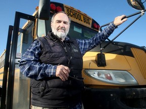Ron Brown has been driving a bus for Howard Bus Service for 20 years through North Augusta and North Grenville, but he's stepping down for health reasons as of Nov. 29.