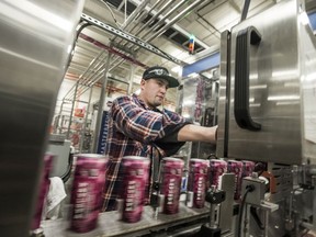 Collective Arts Brewing Founder Matt Johnston at his Hamilton brewery, Tuesday March 5, 2019.