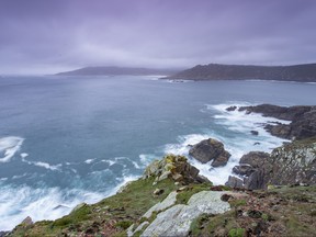 The coast of Cape Vilan on the coast of Galicia, Spain, is pictured in this file photo.