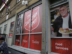 The Salvation Army in the ByWard Market, pictured here on June 23, 2017.