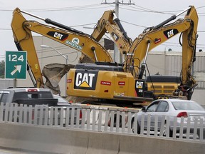 Construction crews.