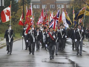 A Remembrance Day parade and laying of the wreaths to honour our veterans was held Sunday, November 5, 2017 at Scarborough Civic Centre. (Jack Boland/Toronto Sun)