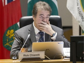 Councillor Rick Chiarelli as Ottawa city council debates the 2020 Budget.