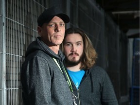 Chad Bouthillier, 43, and Nick Fanning, 24, works as Peer Support Workers at Ottawa Inner City Health, where they go into the community to educate users on safe practices, try to connect them with health care if desired and often save lives with Naloxone after overdoses.