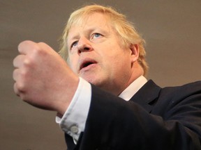 U.K. Prime Minister Boris Johnson.