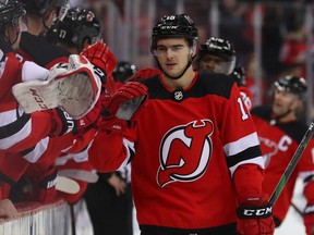 New Jersey Devils centre Nico Hischier