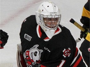 A serious injury to Niagara IceDogs goaltender Tucker Tynan resulted in a game against Ottawa being postponed.