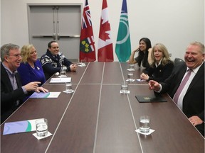Premier Doug Ford to Meet with mayor of Ottawa Jim Watson in Ottawa Friday Dec 6, 2019.