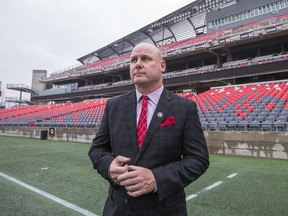 Files: Paul LaPolice is the new head coach of the Ottawa Redblacks. Following the formal press conference he got a look at TD Place stadium.