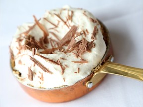 Banoffee Pie Graham Crust/Dulce De Leche/Whipped Cream/Chocolate by Chef Arup Jana.