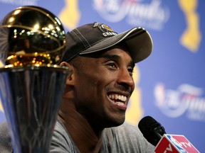 Former Los Angeles Lakers great Kobe Bryant died on Sunday in a helicopter crash. (GETTY IMAGES)