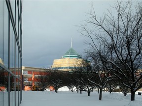 The new Department of Defence headquarters at the old Nortel complex in Kanata.