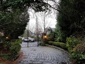 This January 20, 2020 photo shows the temporary North Saanich home of Prince Harry and his wife Meghan on Vancouver Island, British Columbia. (ALIA DHARSSI/AFP via Getty Images)