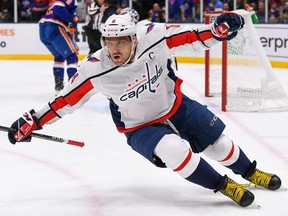 The Washington Capitals' Alex Ovechkin