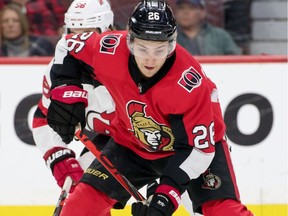 Ottawa Senators defenceman Erik Brannstrom