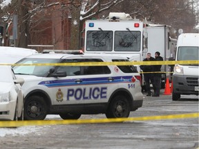 Gilmour Street near Kent remained blocked off by police Wednesday (Jan. 8, 2020) morning following a shooting that left one person dead and three more in hospital - including a 15-year-old boy at CHEO.