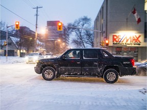 The snowstorm rolled into Ottawa late in the afternoon on Saturday, Jan. 18, 2020.