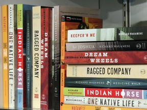 Files: A number of books by  late indigenous author Richard Wagamese's
