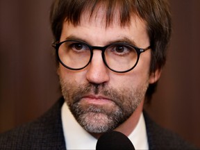 Minister of Canadian Heritage Steven Guilbeault attends a news conference on Parliament Hill in Ottawa, Feb. 3, 2020. REUTERS/Blair Gable