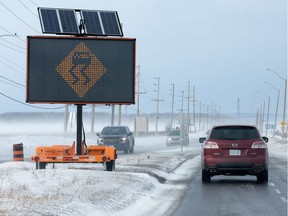 Snow will impact driving conditions.