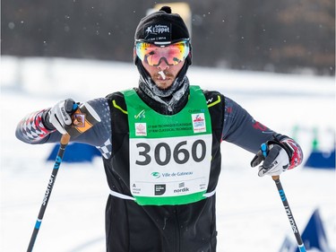 Benoit Trepanier competing in the 27 km Classic event at the Gatineau Loppet. February 15, 2020. Errol McGihon/Postmedia