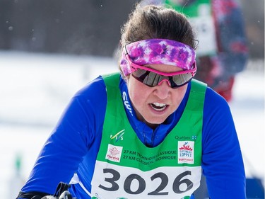 Katherine Knight competing in the 27 km Classic event at the Gatineau Loppet. February 15, 2020. Errol McGihon/Postmedia