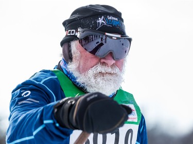 Ed Cottell competing in the 27 km Classic event at the Gatineau Loppet. February 15, 2020. Errol McGihon/Postmedia