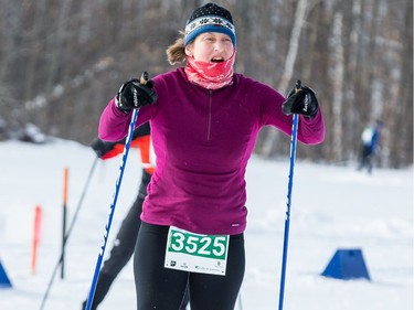 Monika Stoeger competing in the 27 km Classic event at the Gatineau Loppet. February 15, 2020. Errol McGihon/Postmedia