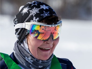 Inita Ozolina from Latvia competing in the 27 km Classic event at the Gatineau Loppet. February 15, 2020. Errol McGihon/Postmedia