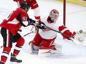 Artem Anisimov scored twice against Detroit on Saturday. WAYNE CUDDINGTON/POSTMEDIA