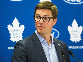 Leafs general manager Kyle Dubas. (Ernest Doroszuk/Toronto Sun)