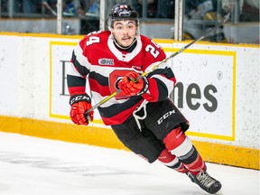 Joseph Garreffa of the Ottawa 67's