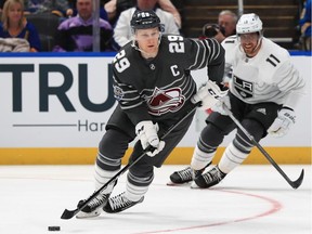 The Colorado Avalanche's Nathan MacKinnon