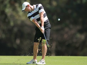 Rory McIlroy of Northern Ireland plays a shot on the 6th hole ahead of World Golf Championships-Mexico Championship at Club de Golf Chapultepec on Feb. 19, 2020, in Mexico City, Mexico.