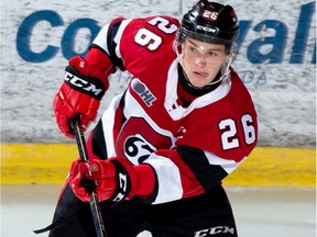 The Ottawa 67's Alec Belanger