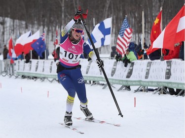 Olivia Bouffard-Nesbitt won the women's 50km Freestyle race at the Gatineau Loppet in Gatineau on Sunday.