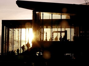 LRT commuters at Blair station in Ottawa Friday Jan 24, 2020.