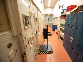 A segregation unit at the Ottawa Carleton Detention Centre on Innes Road.