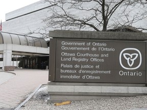 Ottawa Courthouse, March 19, 2020.