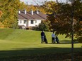 Golfers play at Kanata Golf and Country Club. ClubLink has a controversial planning application to redevelop 71 hectares of land at the Kanata Golf and Country Club.