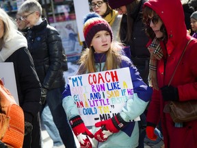 The 4th Annual Ottawa Women's March made their way from Parliament Hill to Ottawa City Hall, marching to protest oppression and discrimination in Ottawa, Canada and Globally.