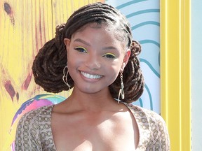 Halle Bailey has been cast as Ariel in "The Little Mermaid."