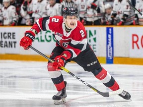 Ottawa 67’s defenceman Noel Hoefenmayer didn’t expect the severity of the coronavirus would lead to the OHL season being put on hold. “As a player, I’d never predict anything like this to happen,” he said. Valerie Wutti photo