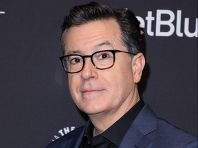 Stephen Colbert is pictured at PaleyFest 2019 in this file photo. (Sheri Determan/WENN.com)