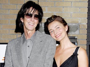 Ric Ocasek and Paulina Porizkova are seen in a 2009 file photo.