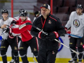 Ottawa Senators coach D.J. Smith